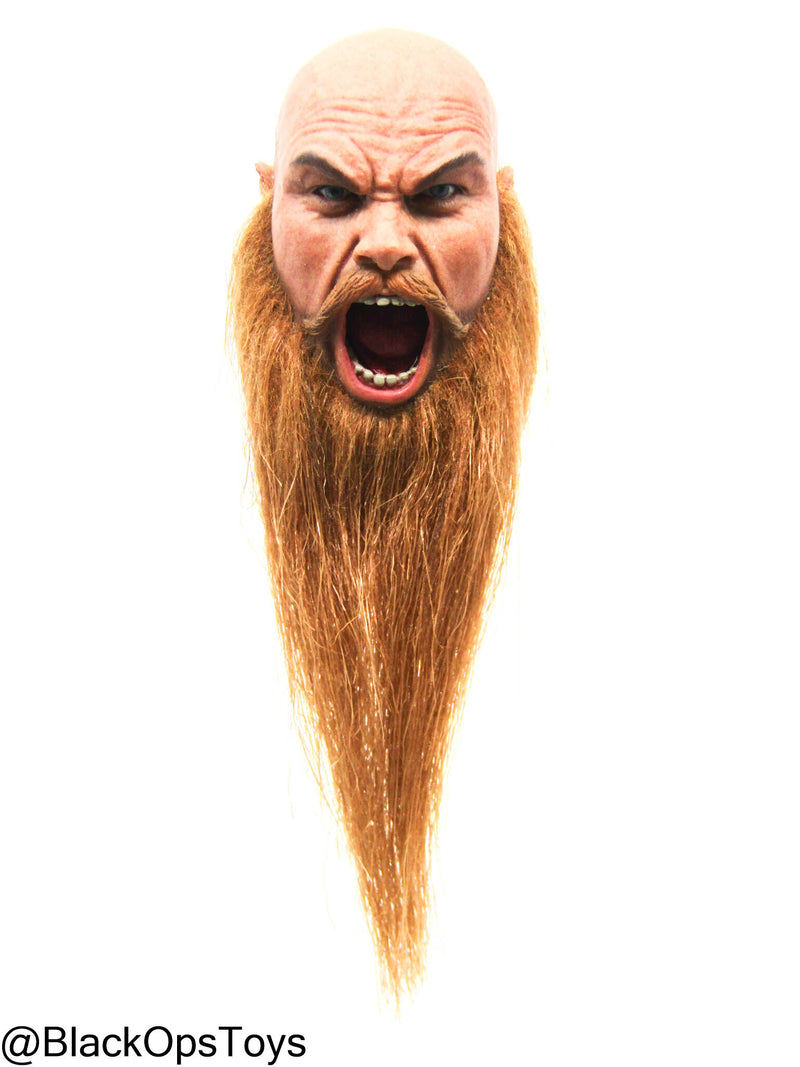 Load image into Gallery viewer, Male Viking Headsculpt w/Red Beard
