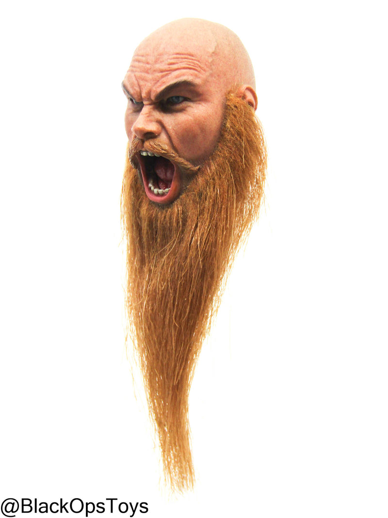 Load image into Gallery viewer, Male Viking Headsculpt w/Red Beard
