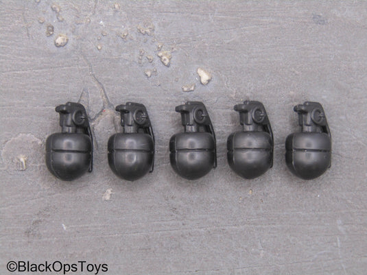 Black Frag Grenades