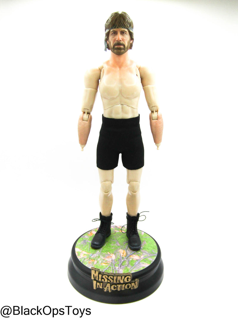 Load image into Gallery viewer, Missing In Action - Male Base Body w/Headsculpt &amp; Magnetic Stand
