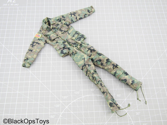 Bam 1/6 Woodland Camo Combat Uniform (Toy Soldier)