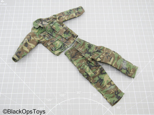 Bam 1/6 Woodland Camo Combat Uniform