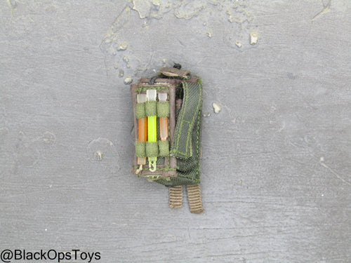 OD Green MOLLE Pouch w/Lightsticks