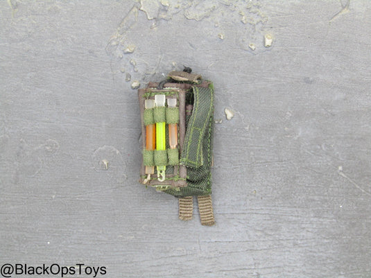 OD Green MOLLE Pouch w/Lightsticks