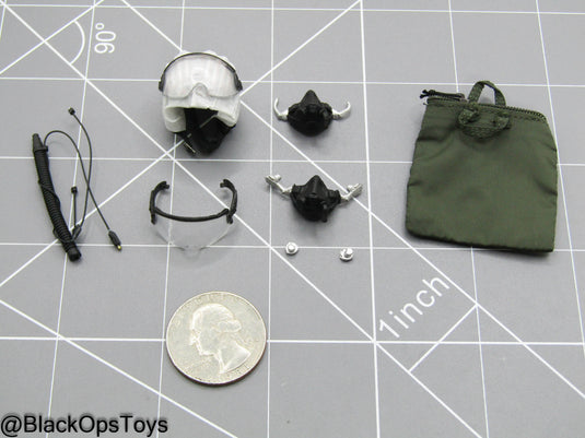 1/12 Scale - Top Gun - Pete Mitchell - Pilots Helmet w/Oxygen Mask