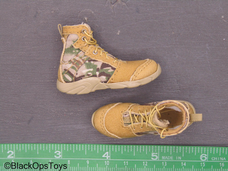 Load image into Gallery viewer, HK SDU Diver Assault Group - Tan Combat Boots (Foot Type)
