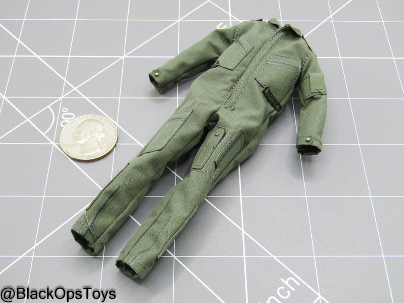 Load image into Gallery viewer, 1/12 Scale - Top Gun - Pete Mitchell - OD Green Jumpsuit
