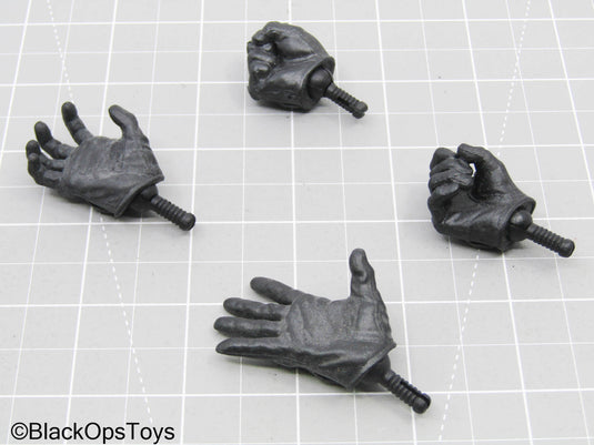 Futuristic Gloved Right Hands w/Pegs (x4) (Sideshow Collectibles)