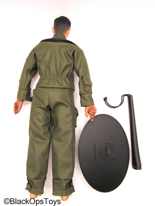 HK SDU Diver Assault Group - Asian Male Dressed Body w/Green Wet Suit