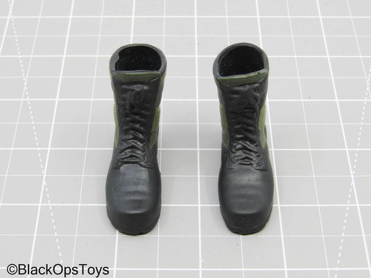Green Combat Boots (Foot Type) (Soldiers Of The World)