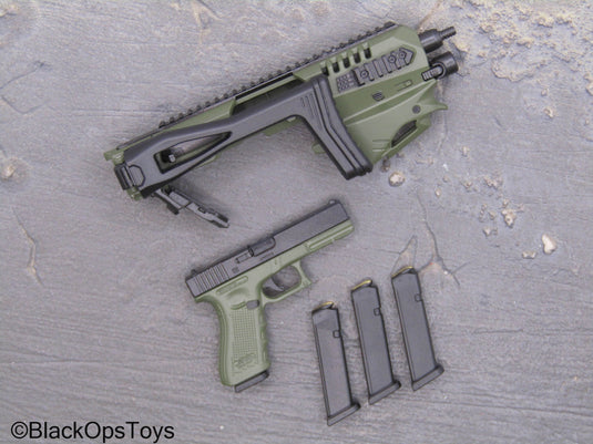 Compact Weapon Series 1 - Green 9mm Pistol Conversion Kit
