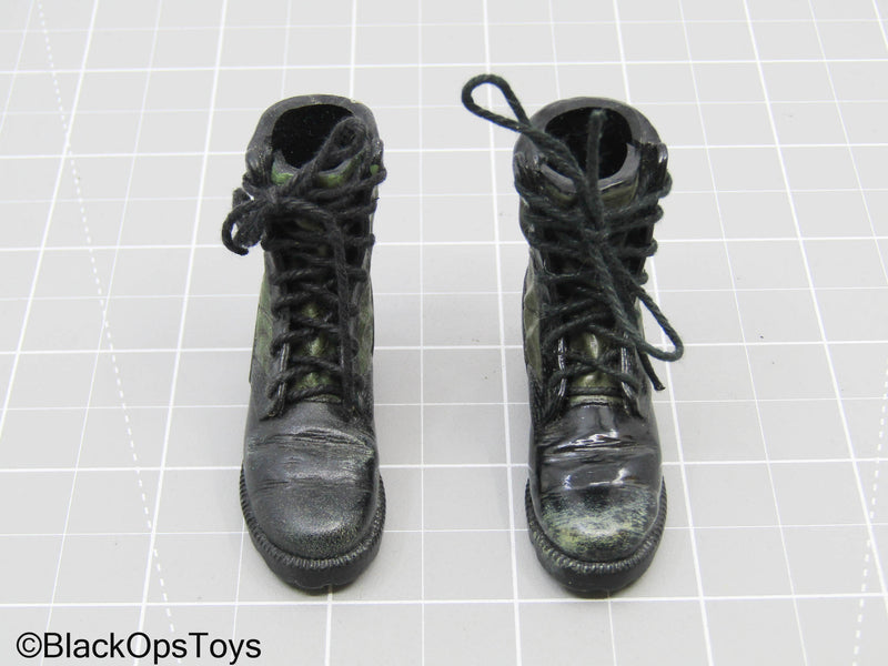 Load image into Gallery viewer, OD Green Combat Boots (Peg Type) (Hot Toys)
