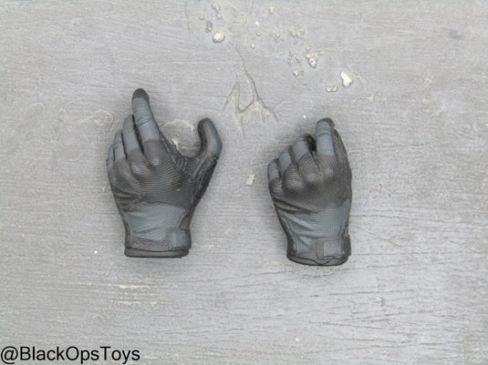 Black Gloved Hand Set