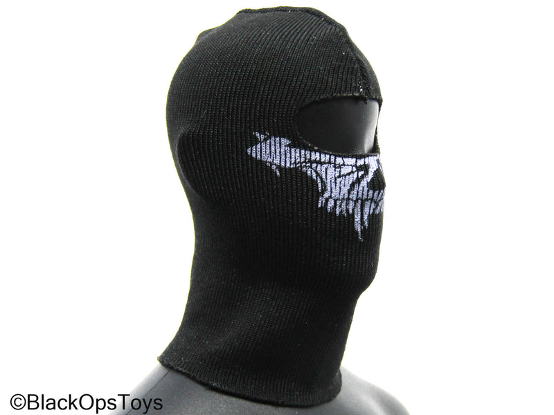 Load image into Gallery viewer, Black Skull Balaclava
