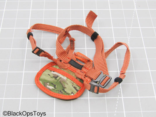 Orange & Multicam Camo Drop Leg Pouch