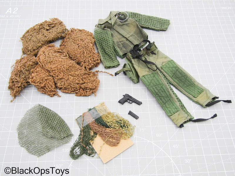 Load image into Gallery viewer, U.S. Marine Corps Ghillie Combat Uniform w/Pistol &amp; Holster (BBI)

