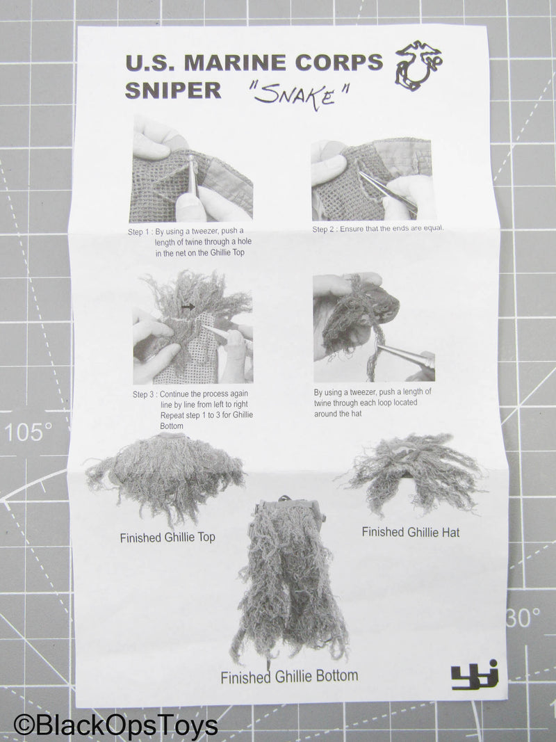 Load image into Gallery viewer, U.S. Marine Corps Ghillie Combat Uniform w/Pistol &amp; Holster (BBI)
