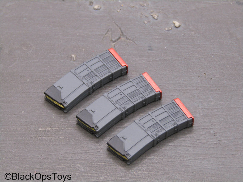 Load image into Gallery viewer, ZERT - Deathridge Remastered - Grey &amp; Red 5.56 Magazines
