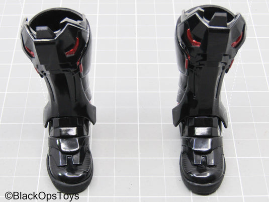 Batman Arkham Knight - Futura Knight - Black Boots (Peg Type)
