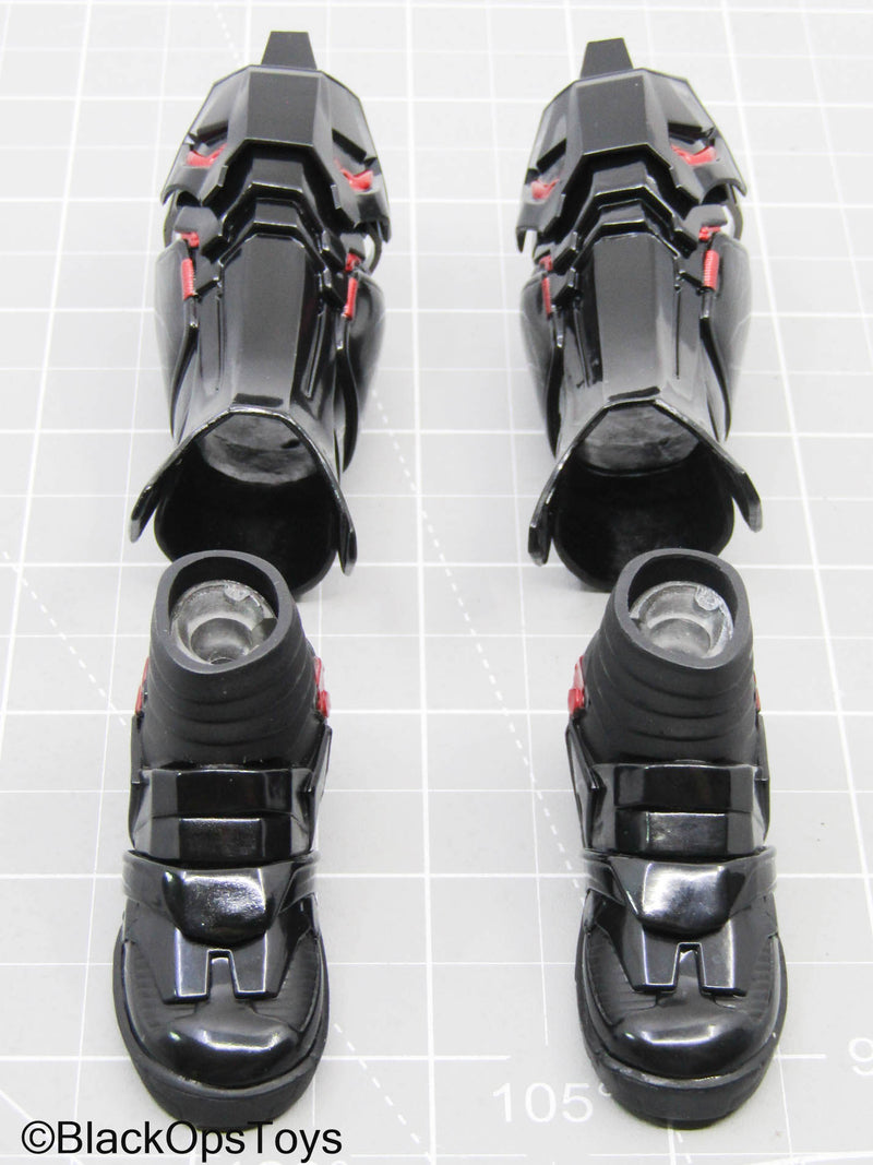 Load image into Gallery viewer, Batman Arkham Knight - Futura Knight - Black Boots (Peg Type)
