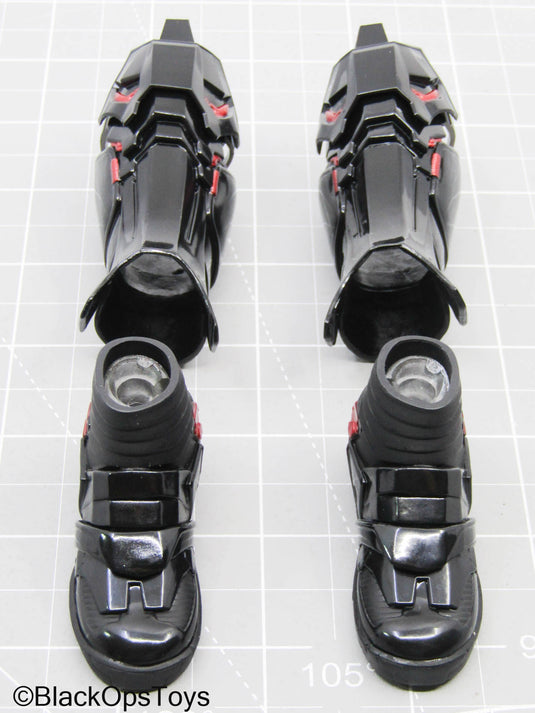 Batman Arkham Knight - Futura Knight - Black Boots (Peg Type)
