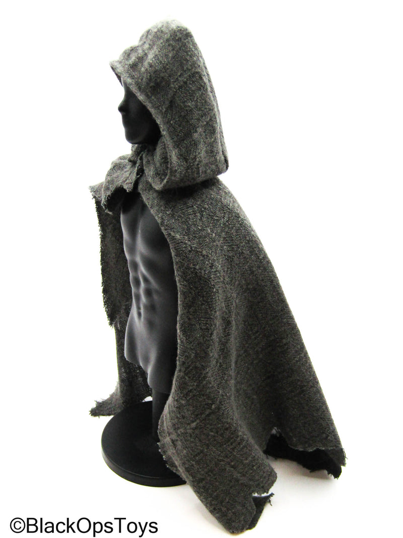 Load image into Gallery viewer, Star Wars Ahsoka Tano DX - Grey Hooded Wired Jedi Cloak
