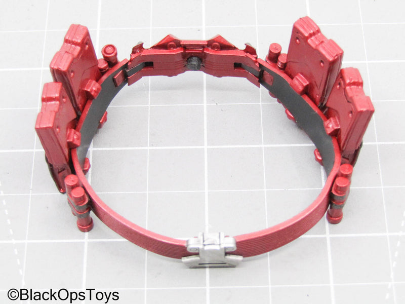 Load image into Gallery viewer, Batman Arkham Knight - Futura Knight - Red Utility Belt
