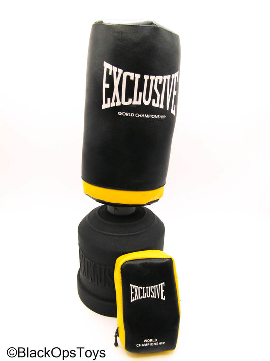 World Champion Punching Bag w Arm Pad READ DESC BlackOpsToys