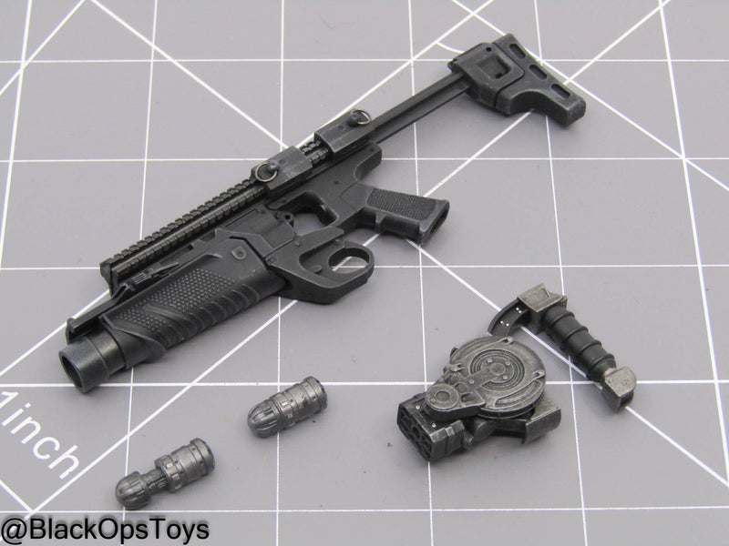 Load image into Gallery viewer, Armored Batman - Grenade Gun &amp; Grapple Gun Set
