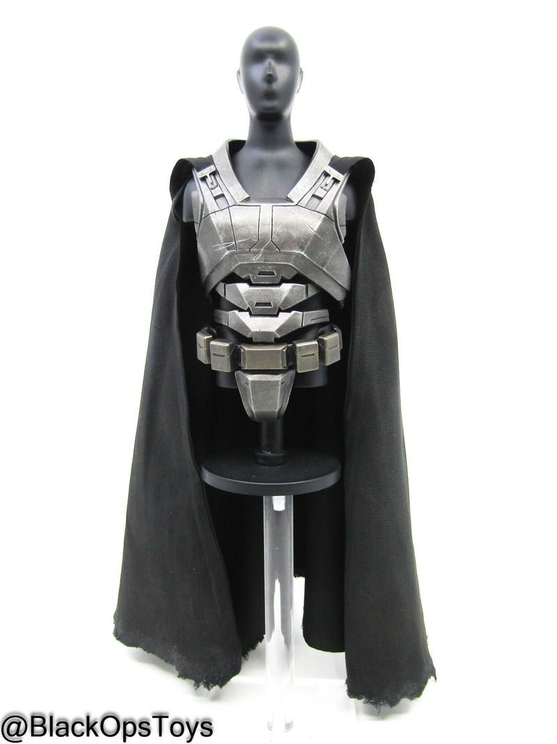 Load image into Gallery viewer, Armored Batman - Chest Armor w/Cape &amp; Utility Belt
