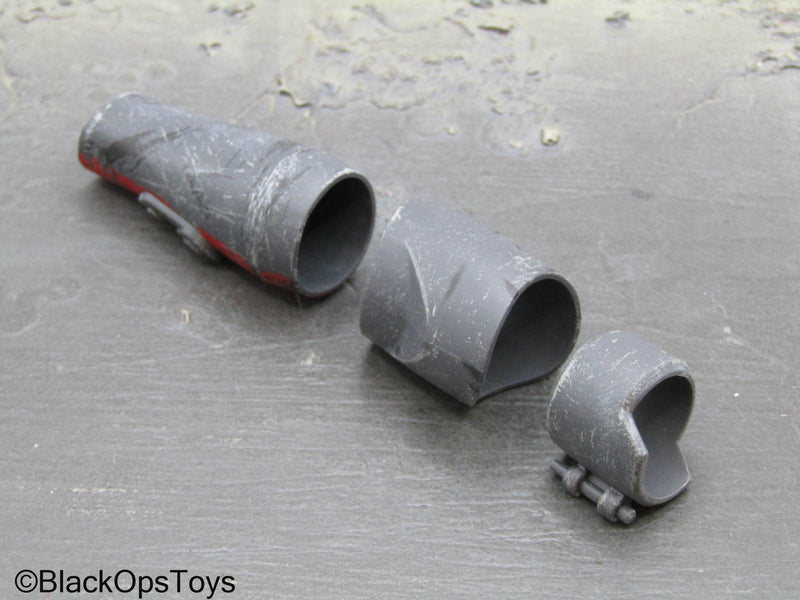 Load image into Gallery viewer, Star Wars TBB Echo - Grey Arm Armor w/Red Gauntlet
