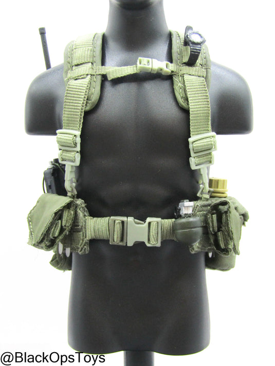 GI JOE - Lt. Falcon - Battle Belt w/Harness, Radio, & Shotgun Shells