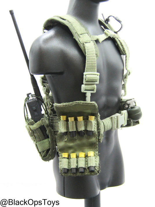 GI JOE - Lt. Falcon - Battle Belt w/Harness, Radio, & Shotgun Shells
