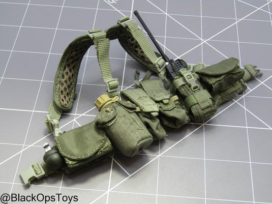 GI JOE - Lt. Falcon - Battle Belt w/Harness, Radio, & Shotgun Shells