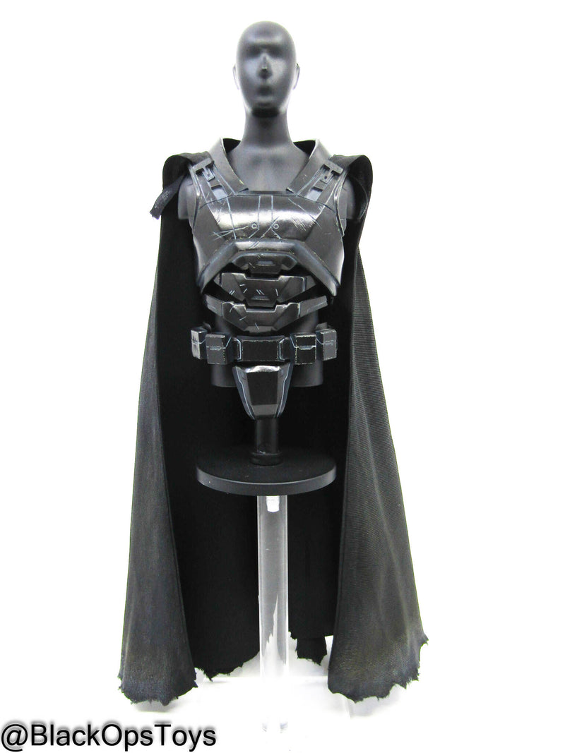 Load image into Gallery viewer, Armored Batman BC Ver. - Chest Armor w/Cape &amp; Utility Belt

