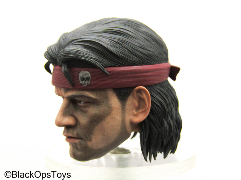 Load image into Gallery viewer, Star Wars TBB Hunter - Male Head Sculpt w/Bandana
