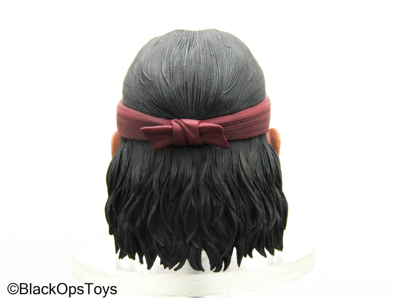 Load image into Gallery viewer, Star Wars TBB Hunter - Male Head Sculpt w/Bandana
