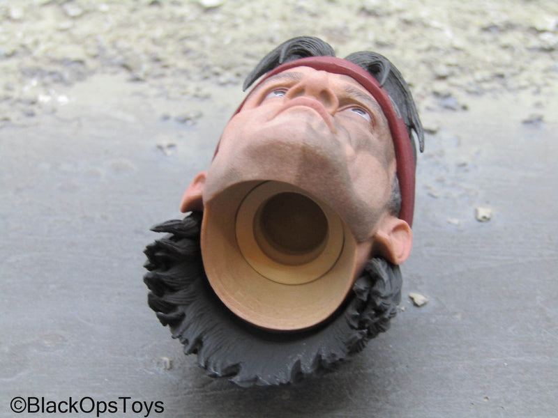 Load image into Gallery viewer, Star Wars TBB Hunter - Male Head Sculpt w/Bandana
