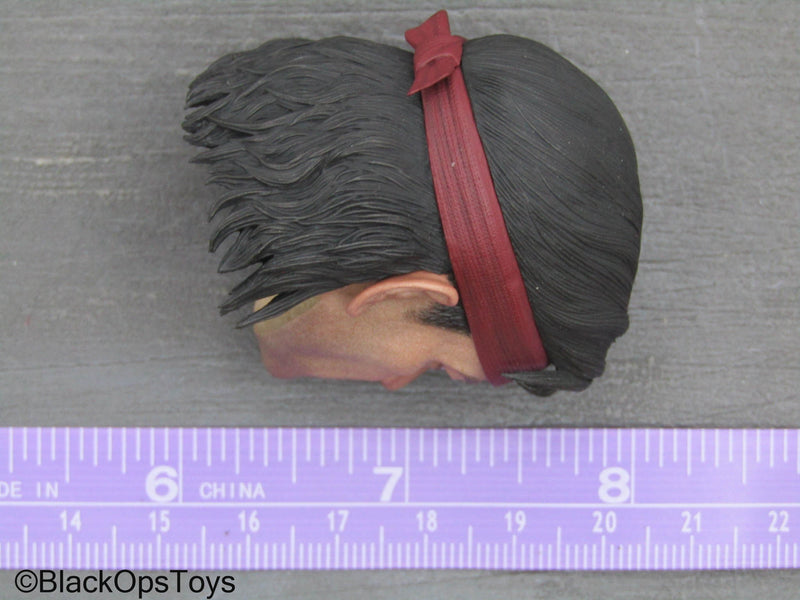 Load image into Gallery viewer, Star Wars TBB Hunter - Male Head Sculpt w/Bandana
