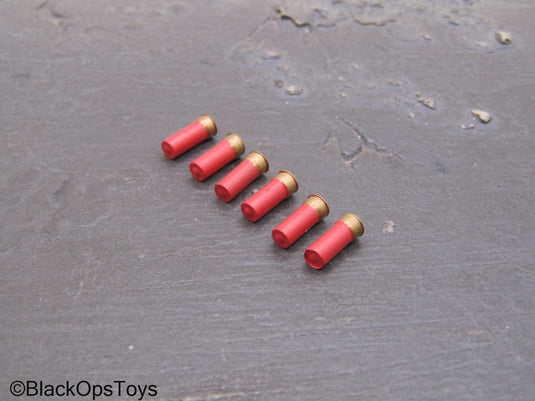 Red Shotgun Shells (x6)