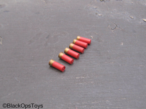 Red Shotgun Shells (x6)