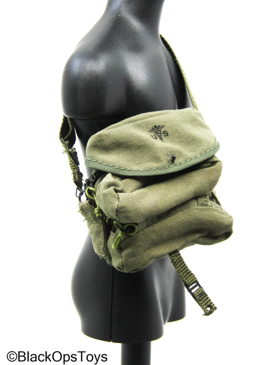 Vietnam 1970 - USMC - OD Green Medical Pouch