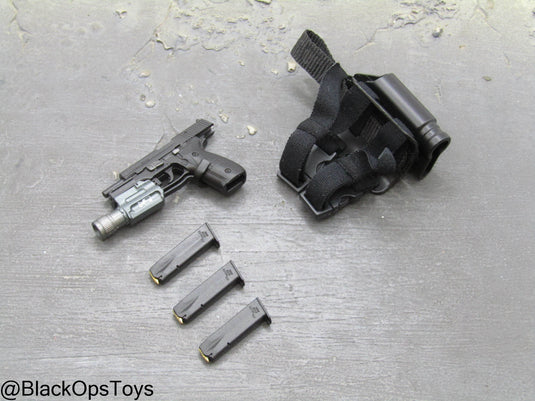 Marc A. Lee - Seal Team 3 - P226 Pistol & Drop Leg Holster Set