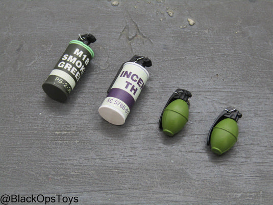 Vietnam War - Hospital Corpsman - Metal Grenade Set
