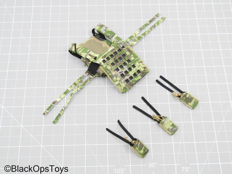 Load image into Gallery viewer, Multicam Camo Plate Carrier Vest w/MOLLE Pouch Set
