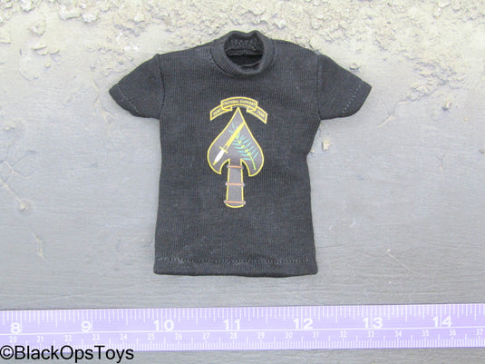 SMU Tier 1 Delta Force CST - Female Black Shirt w/Design