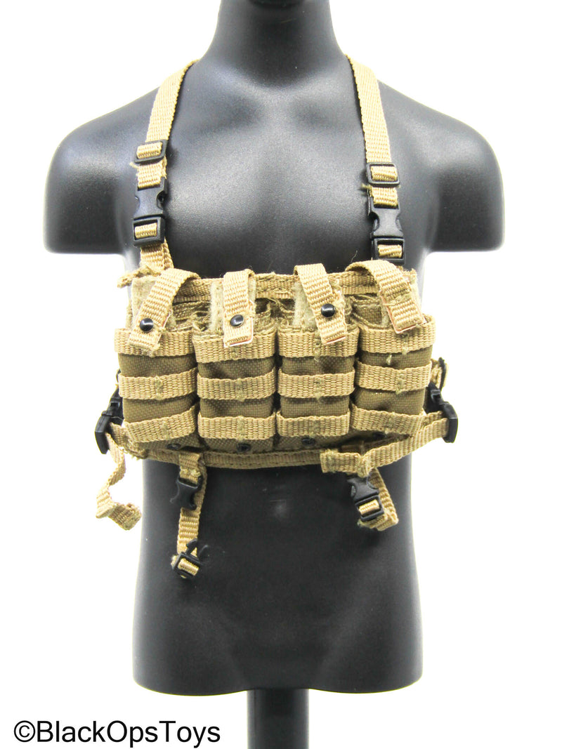 Load image into Gallery viewer, Tan Tactical Chest Rig
