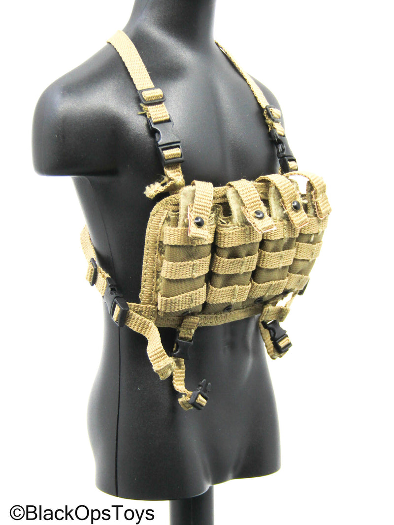 Load image into Gallery viewer, Tan Tactical Chest Rig
