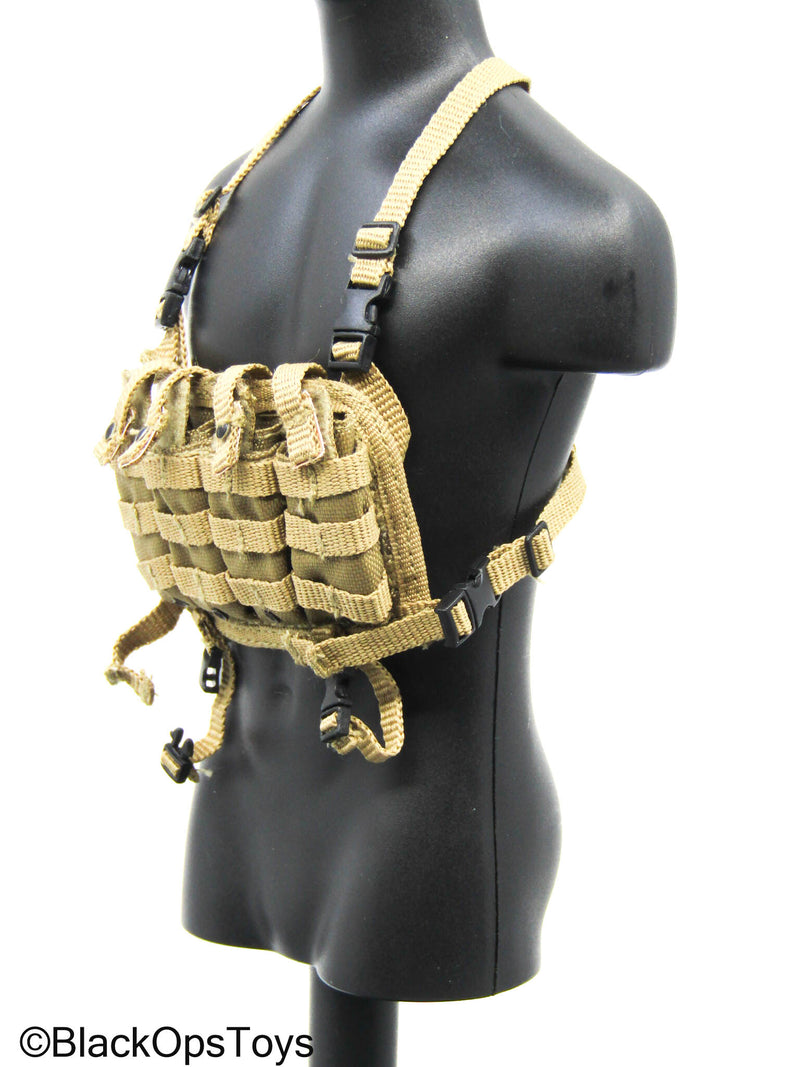 Load image into Gallery viewer, Tan Tactical Chest Rig
