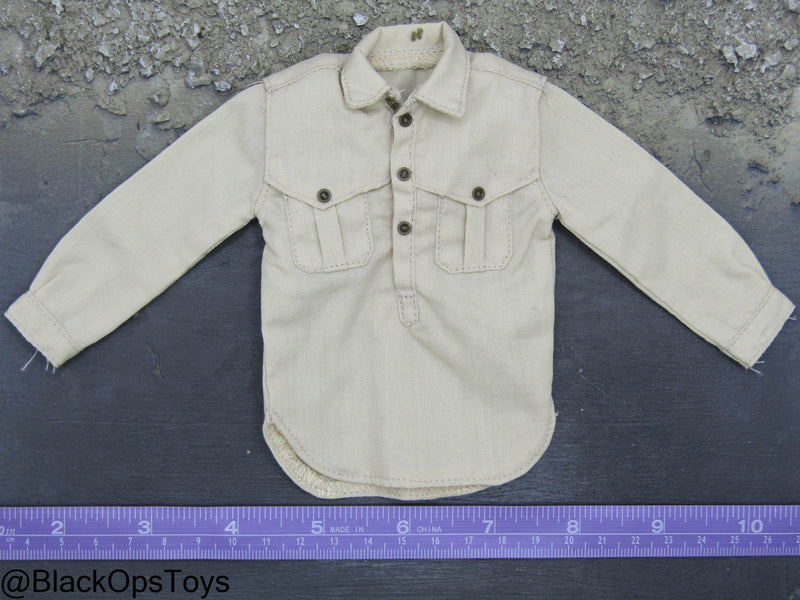 Load image into Gallery viewer, Tan Long Sleeve Shirt

